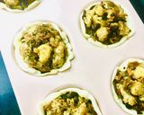 Foto del paso 6 de la receta: 🥘TARTELETAS Y CANASTITAS 🥘 DE COLIFLOR🥘🧀🥕🧅🥕🧀ZANAHORIAS🥕 Y 🧅CEBOLLA🧅