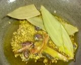 A picture of step 2 of Banana Flower Sabji (Mochar Ghonto).