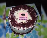 A picture of step 7 of Red velvet cake.