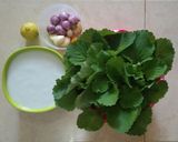 Foto langkah ke 1 dari resep Sayur Bangun-bangun Batak.