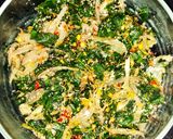 A picture of step 6 of Moringa Leaves Salad 🥗.