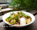 洋蔥青椒燒五花的食譜步驟8照片