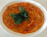 صورة لخطوة 3 من وصفة سلطة الباذنجان المشوي 🍅🌶🍆