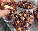 Foto langkah ke 5 dari resep Mini Choco Cheese Banana Cake.