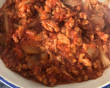 Foto del paso 6 de la receta: Noodles con carne picada, setas y tomate : cuatro