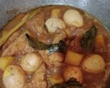 Foto langkah ke 4 dari resep Semur Telor Kentang Tahu.