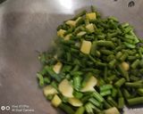 A picture of step 2 of French Beans Fry.