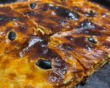 صورة لخطوة 2 من وصفة كوكا مورقة بدون زبدة التوريق تجي خفيفة و مقرمشة 🍕🍕