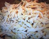 A picture of step 3 of Chicken mussakhan roll.