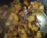 A picture of step 3 of Khata Mitha Petha.
