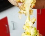 A picture of step 4 of Poha Cheese Balls.