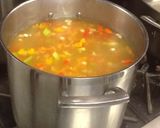 A picture of step 2 of PepperPot soup.