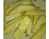 A picture of step 5 of Fried yam.