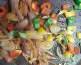 A picture of step 4 of Masala Macaroni-Desi Tadka.