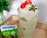 Foto langkah ke 6 dari resep Float matcha latte.