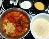 A picture of step 1 of Tandoori Chicken Popcorn.