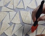Foto del paso 2 de la receta Triángulos de maíz o trigo saludables