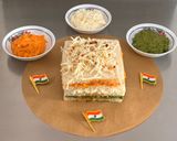 A picture of step 14 of Tiranga Sandwich (Republic Day Special).