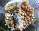 Pas rețetă Salată de vinete cu năut 1 fotografie