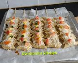 Foto langkah ke 5 dari resep Sate makroni panggang.