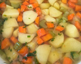 Zöldséges kelkáposzta főzelék recept fázis 1 fotója
