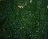 A picture of step 3 of Sarsoo ka saag.