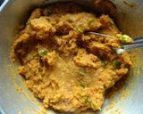 A picture of step 1 of Aloo paratha.