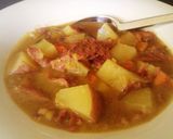 Foto del paso 13 de la receta: Sopa de codillo de cerdo ahumado y guisantes secos