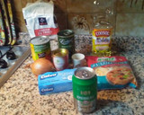 Foto del paso 1 de la receta: Pizza con la base hecha con cerveza
