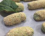 Foto del passaggio 1 della ricetta Crocchette di ricotta e spinaci senza uova - senza glutine