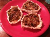 Canastitas de berenjenas y zucchini