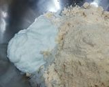A picture of step 2 of Poha Cake.