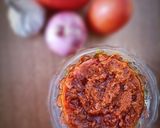 A picture of step 5 of Spicy red chutney.