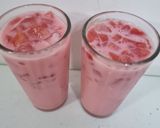 A picture of step 3 of Mohobbet e shorbet / Rose flavoured milk shorbet.