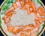 Foto langkah ke 8 dari resep Salmon Miso Nabe.
