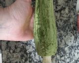 Foto del paso 1 de la receta: Lonchas de Zucchini Rellenos de Chorizo