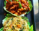 A picture of step 5 of Khada Pav Bhaji Sizzler.