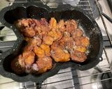Une image de l'étape 3 de Gâteau Halloween aux prunes et vanille.