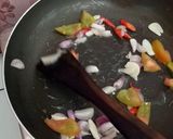 Foto langkah ke 2 dari resep Tumis Ikan Asin Peda Jagung manis dan pete.