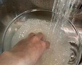 A picture of step 1 of Steamed Japonica rice.
