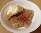 A picture of step 10 of Vickys Pear Pudding with a Cinnamon Sugar Crust, GF DF EF SF NF.