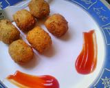 A picture of step 2 of Potato paneer bites.