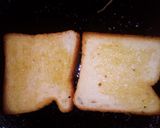 A picture of step 1 of Bread omelet.