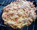 Foto del paso 5 de la receta: Galleta semolada de tomate y aceitunas 🍅🫒