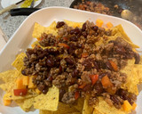 Foto del paso 6 de la receta: Nachos con frijoles y cheddar