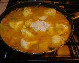A picture of step 5 of Vegetable Medley. Kerala style coconut masala curry.