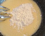 A picture of step 2 of Maraschino Hazelnut Pastry Cream.
