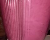 A picture of step 3 of Falsa Slush /Grewia slush💜.