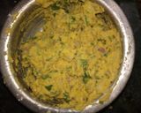 A picture of step 2 of Moong dal fritters.