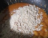 A picture of step 6 of Peanut ladoo.